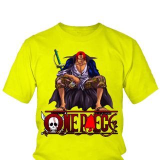 Áo thun Nam One Piece Shanks Anime Mẫu 1 7 Màu