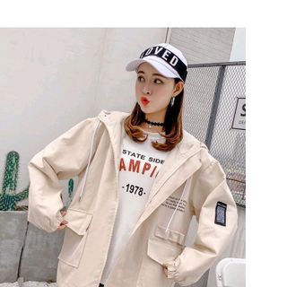 ÁO KHOÁC NAM ÁO KHOÁC NỮ CÓ IN KÍ TỰ SAU LƯNG
