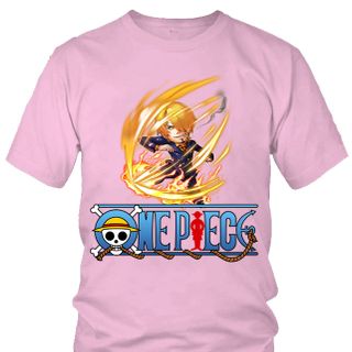 Áo thun Nam One Piece Sanji Anime Mẫu 4 7 Màu