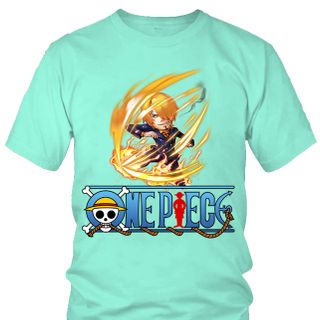 Áo thun Nam One Piece Sanji Anime Mẫu 4 7 Màu
