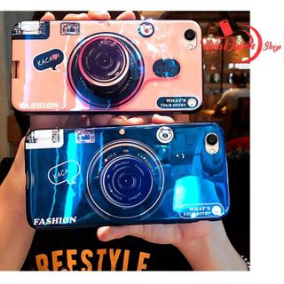Ốp lưng hình máy ảnh kèm Popsocket nhiều dòng máy