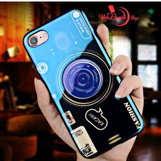 Ốp lưng hình máy ảnh kèm Popsocket nhiều dòng máy