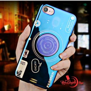 Ốp lưng hình máy ảnh kèm Popsocket nhiều dòng máy