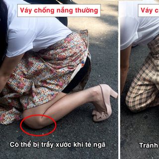 Váy Chống Nắng Dạng Quần giao màu ngẫu nhiên