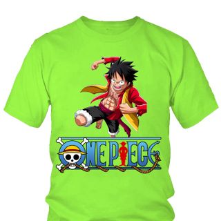 Áo thun Nam One Piece Luffy Anime Mẫu 13 7 Màu