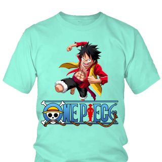 Áo thun Nam One Piece Luffy Anime Mẫu 13 7 Màu