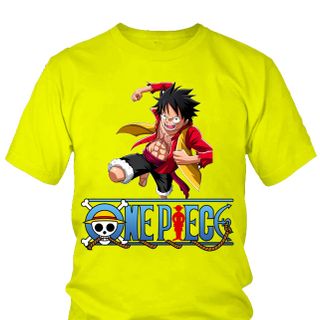 Áo thun Nam One Piece Luffy Anime Mẫu 13 7 Màu