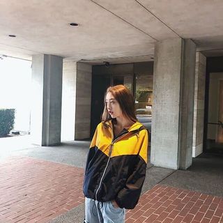 Áo khoác dù Phối 2 màu