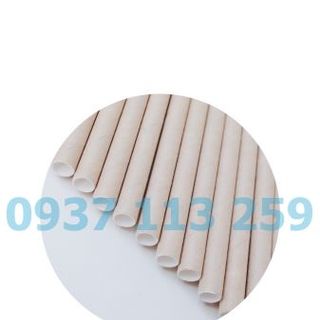 Ống Hút Giấy màu bất kì kích thước 197x6mm giá sỉ