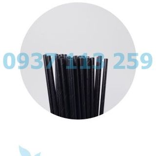 Ống Hút Giấy màu bất kì kích thước 197x6mm