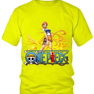 Áo thun Nam One Piece Nami Anime Mẫu 4 7 Màu