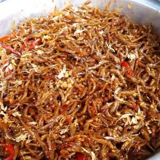 Cá Cơm Rim Tỏi Ớt