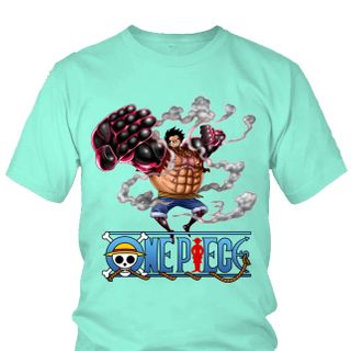 Áo thun Nam One Piece Luffy Gear Anime Mẫu 6 7 Màu