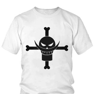 Áo thun Nam One Piece Logo Râu Trắng Anime Mẫu 7 7 Màu