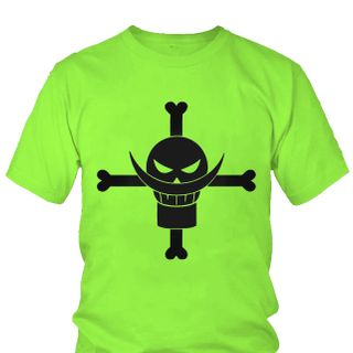 Áo thun Nam One Piece Logo Râu Trắng Anime Mẫu 7 7 Màu