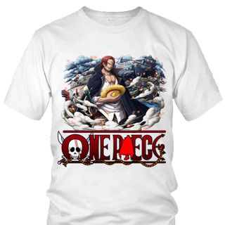 Áo thun Nam One Piece Shanks Anime Mẫu 2