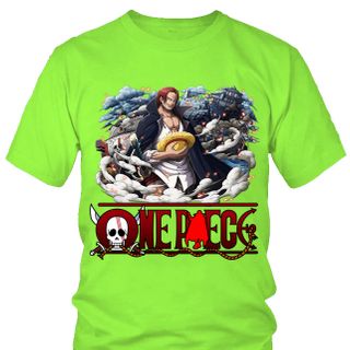 Áo thun Nam One Piece Shanks Anime Mẫu 2