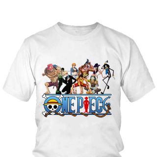 Áo thun Nam One Piece Luffy Anime Mẫu 14 7 Màu