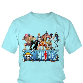 Áo thun Nam One Piece Luffy Anime Mẫu 14 7 Màu