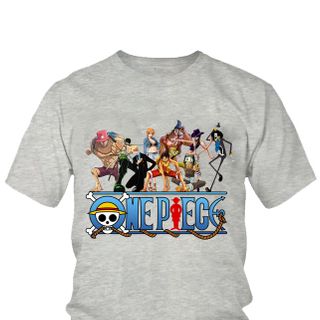 Áo thun Nam One Piece Luffy Anime Mẫu 14 7 Màu