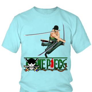 Áo thun Nam One Piece Zoro Anime Mẫu 4