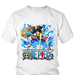 Áo thun Nam One Piece Luffy Anime Mẫu 8 7 Màu