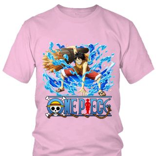 Áo thun Nam One Piece Luffy Anime Mẫu 8 7 Màu
