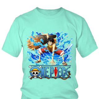 Áo thun Nam One Piece Luffy Anime Mẫu 8 7 Màu