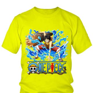 Áo thun Nam One Piece Luffy Anime Mẫu 8 7 Màu