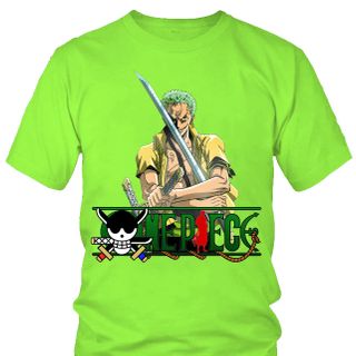 Áo thun Nam One Piece Zoro Anime Mẫu 7