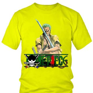 Áo thun Nam One Piece Zoro Anime Mẫu 7
