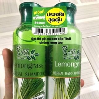 COMBO GỘI - XẢ TINH CHẤT SẢ CHANH THÁI LAN