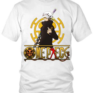 Áo thun Nam One Piece Trafalgar Law Anime Mẫu 6