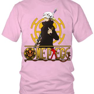 Áo thun Nam One Piece Trafalgar Law Anime Mẫu 6