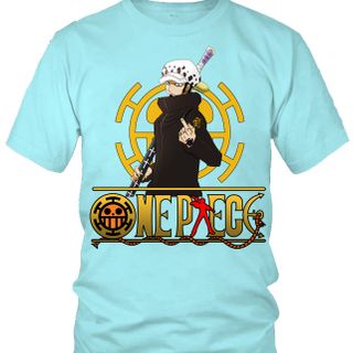 Áo thun Nam One Piece Trafalgar Law Anime Mẫu 6