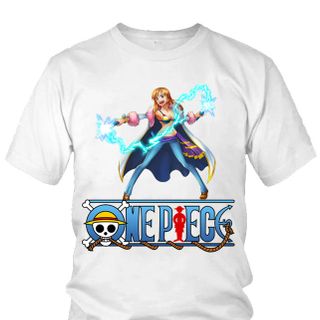 Áo thun Nam One Piece Nami Anime Mẫu 5 7 Màu
