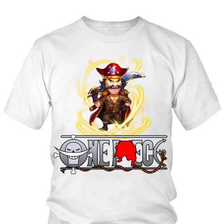Áo thun Nam One Piece Râu Trắng Anime Mẫu 8 7 Màu