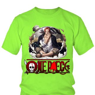 Áo thun Nam One Piece Shanks Anime Mẫu 3