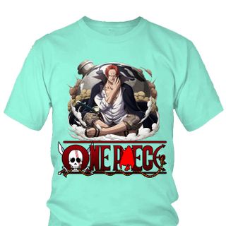 Áo thun Nam One Piece Shanks Anime Mẫu 3