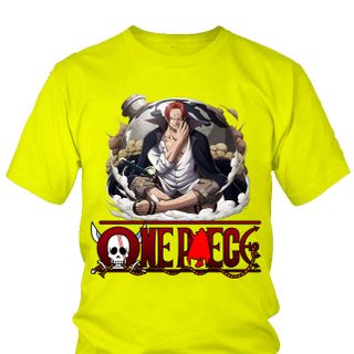 Áo thun Nam One Piece Shanks Anime Mẫu 3