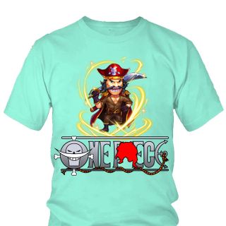 Áo thun Nam One Piece Râu Trắng Anime Mẫu 8 7 Màu