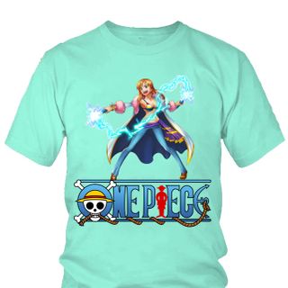 Áo thun Nam One Piece Nami Anime Mẫu 5 7 Màu