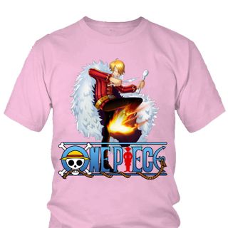 Áo thun Nam One Piece Sanji Anime Mẫu 6 7 Màu