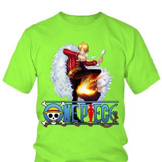 Áo thun Nam One Piece Sanji Anime Mẫu 6 7 Màu