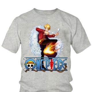 Áo thun Nam One Piece Sanji Anime Mẫu 6 7 Màu