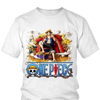 Áo thun Nam One Piece Luffy Anime Mẫu 15 7 Màu