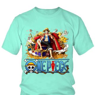Áo thun Nam One Piece Luffy Anime Mẫu 15 7 Màu