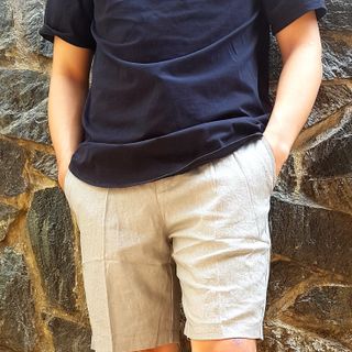 QUẦN SHORT ĐŨI - LINEN UNISEX
