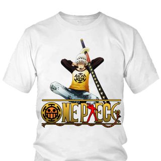 Áo thun Nam One Piece Trafalgar Law Anime Mẫu 7