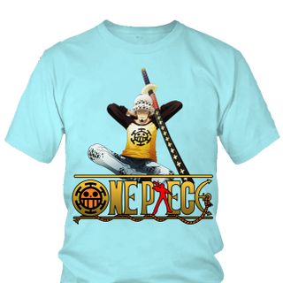 Áo thun Nam One Piece Trafalgar Law Anime Mẫu 7